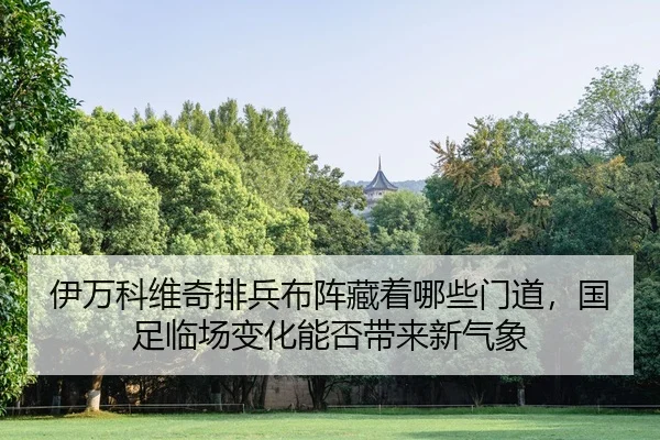 伊万科维奇排兵布阵藏着哪些门道，国足临场变化能否带来新气象